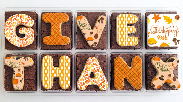 Misk'i Brownie Message - Give Thanks