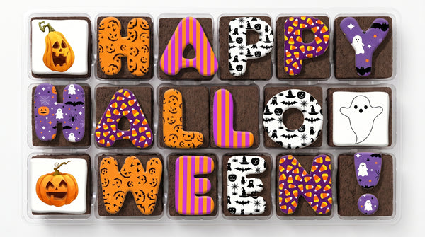 Misk'i Brownie Message - Happy Halloween