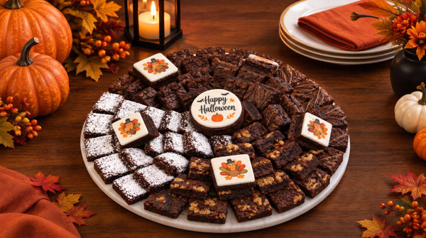 Misk'i Brownie Platter - Thanksgiving
