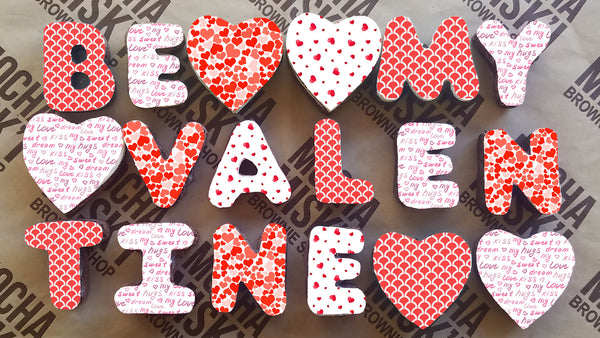 Misk'i Brownie Message - Large Valentine's Set