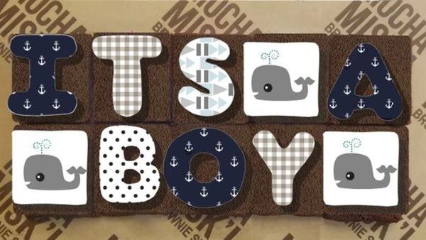 Misk'i Brownie Message - Its a Boy