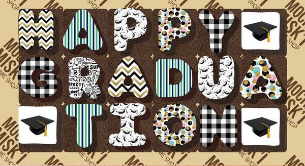 Misk'i Brownie Message - Happy Graduation