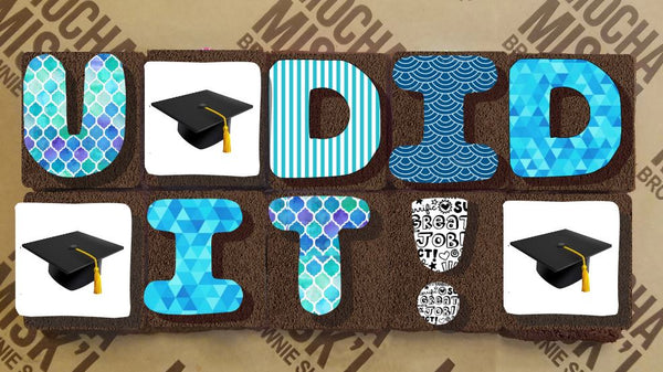 Misk'i Brownie Message - U Did It